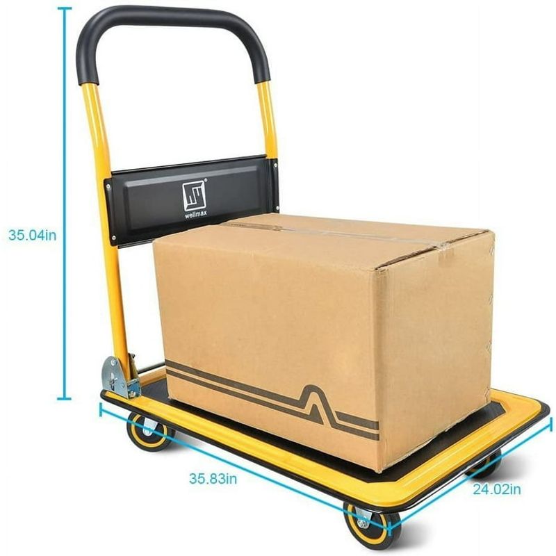 Review 2024 for Saint Augustine, 32080: Push Cart Moving Dolly by ...